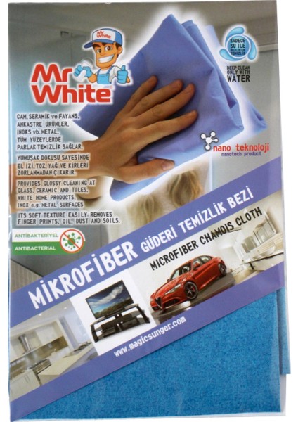 Microfiber Sentetik Güderi Bez Antibacterial