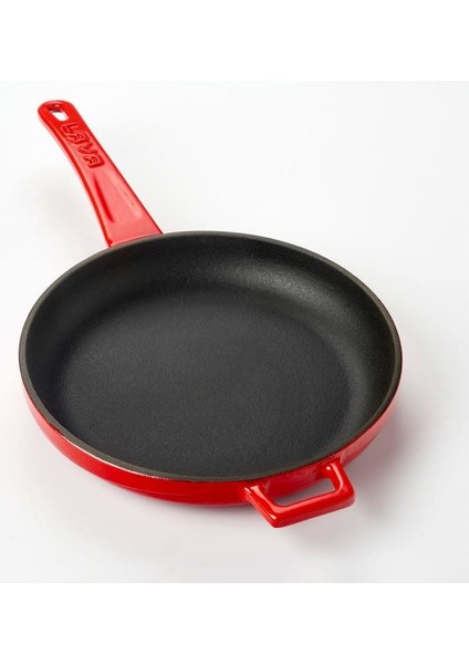 Kızartma Tavası Metal Sap Q20 Kırmızı