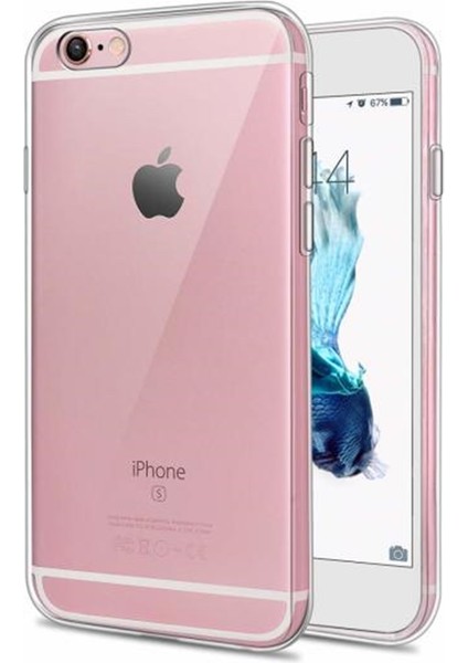 Apple iPhone 6 / 6s Tıpalı Şeffaf Silikon Kılıf