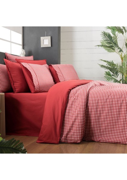 Nantes Poplin Çift Kişilik Nevresim Takımı V2