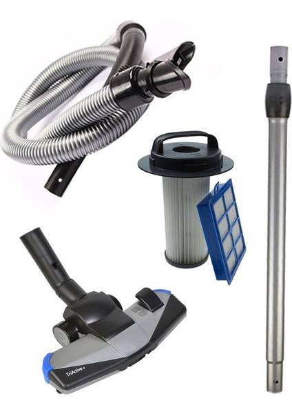 Philips Fc 9210 Marathon Hortumu Triactive Başlık Boru Filtre Seti