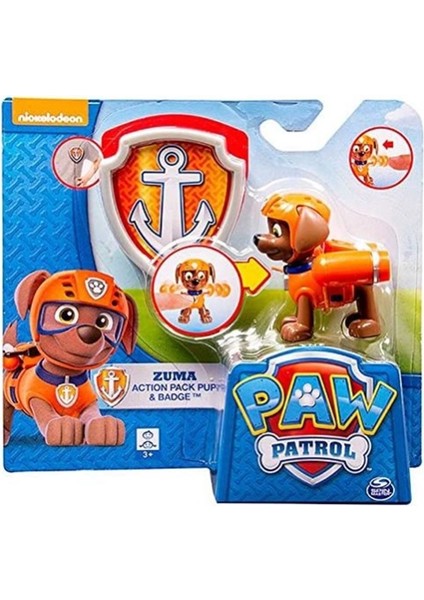 Spin Master Paw Patrol Aksyion Paketi Yavru ve Rozet modelleri