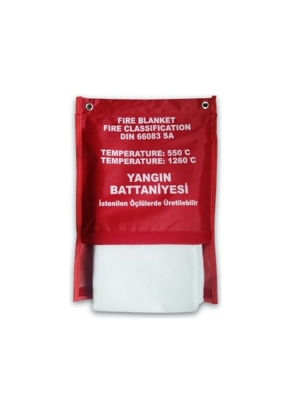 Yangın Battaniyesi Çantalı