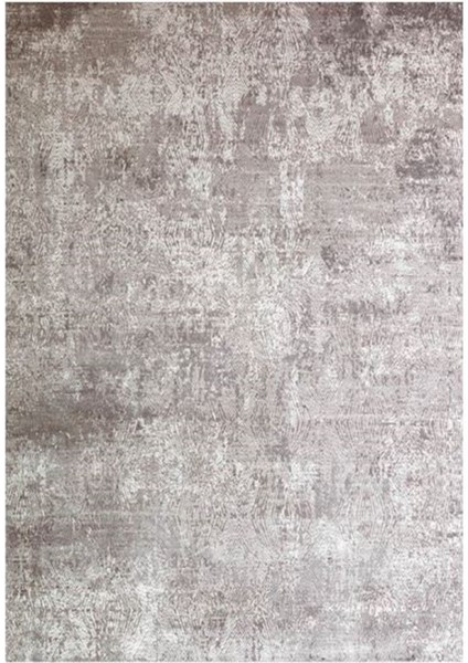 Gloria TD679 Gri Modern Desen Dokuma Saçaklı Kilim