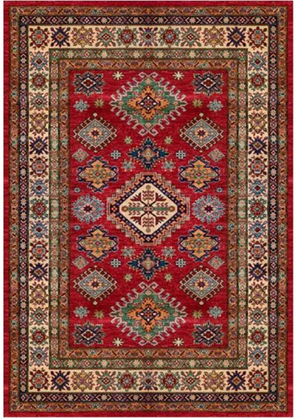 Gloria TD741 Multi Etnik Desen Dokuma Saçaklı Kilim