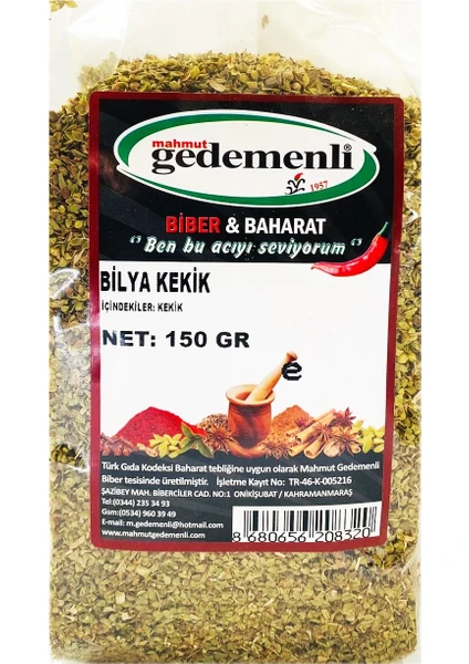 Bilya Kekik Yaprak 150 gr