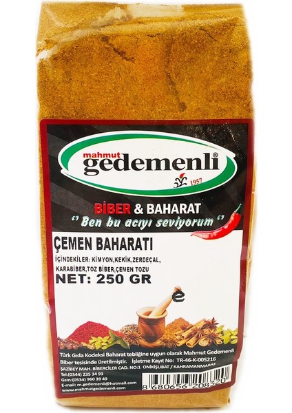 Çemen Baharatı 250 gr