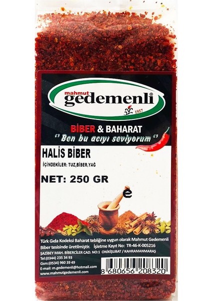 Halis Ipek Biber 250 gr