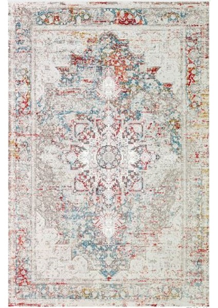 Gloria TD674 Multi Klasik Desen Dokuma Saçaklı Kilim