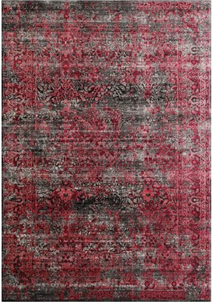 Gloria TD71802 Kırmızı Klasik Desen Dokuma Saçaklı Kilim