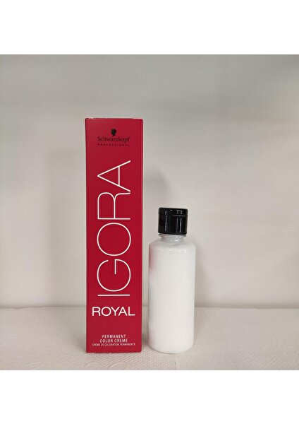 Igora Royal Saç Boyası 8-0 Açık Kumral +   Oksidanı Ile (Emülsiyon) 60 ml