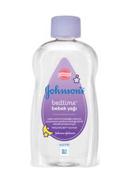 Johnsons Baby Bedtime Oil Mor Bebek Yağı 300 ml