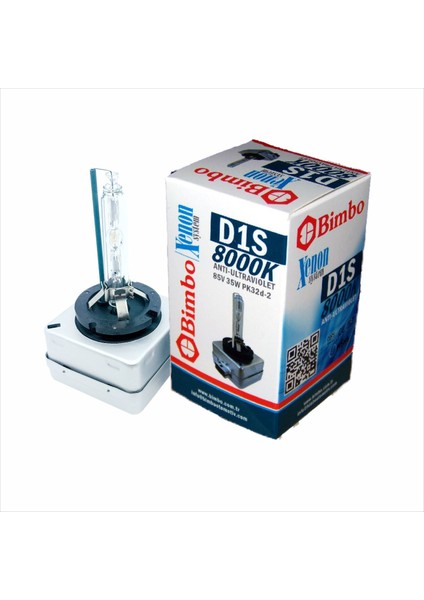 D1S 8000K Xenon Ampul Antı-Ultravıolet