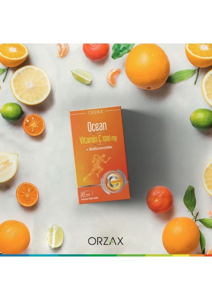 Ocean C Vitamini 1000 Mg 30 Tablet +Vitamin D3 1000 Iu Sprey 20 ml fiyatları