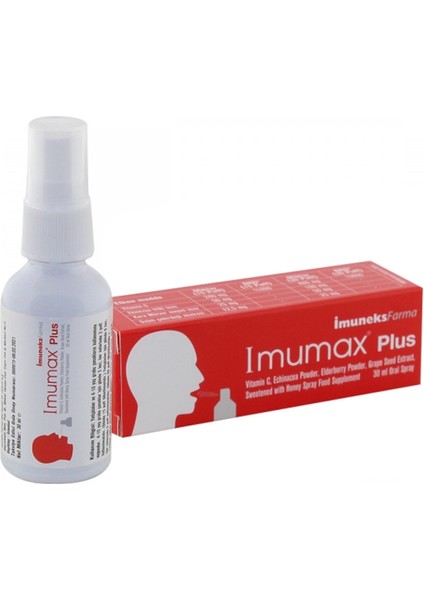 Imumax Plus Boğaz Spreyi 30 ml