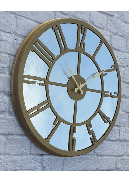 Metal Aynalı Duvar Saati ( Çap 50 cm -Çap 80 cm ) fiyatları
