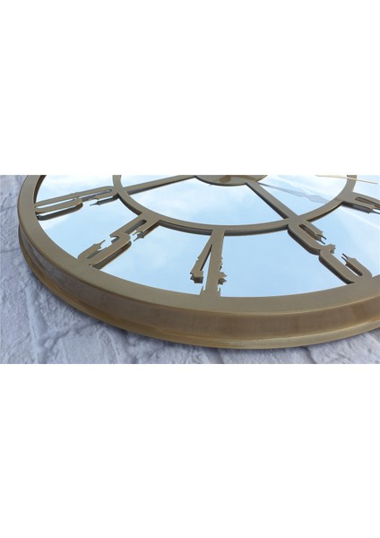 Metal Aynalı Duvar Saati ( Çap 50 cm -Çap 80 cm ) fırsatları