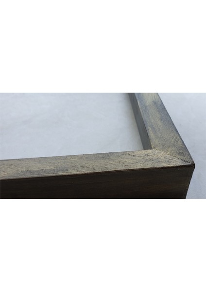 Kare Doğal Masif Ahşap Ceviz Ağacı Duvar Masa Saati 30 x 30 cm