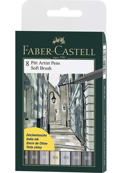 Pitt Artist Pen 8'li
