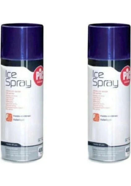 Pic Solution Ice Sprey 400ML ( Soğutucu Sprey ) 2 Adet