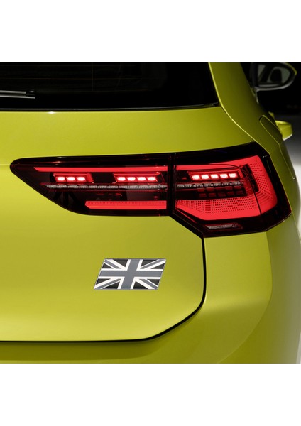 Britanya Bayrağı Damla Etiket Alüminyum Kenarlı Sticker fiyatları