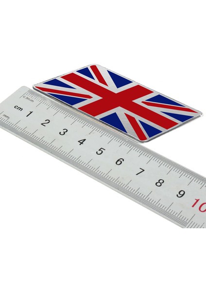 Britanya Bayrağı Damla Etiket Alüminyum Kenarlı Sticker fırsatları