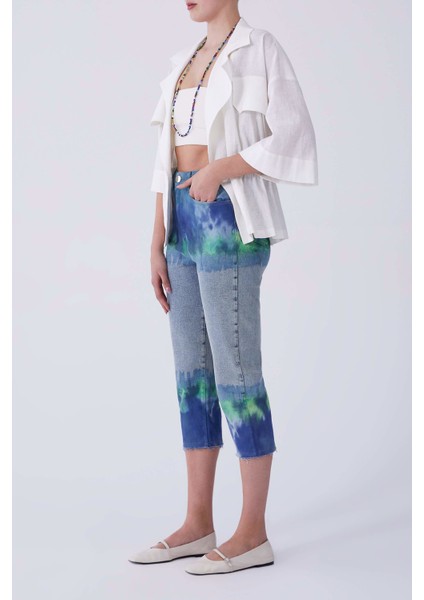 Batik Desen Denim Pantolon fiyatları