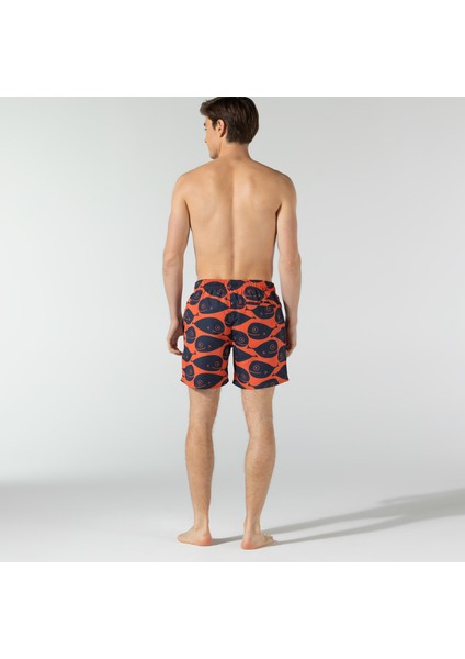 Erkek Turuncu Baskılı Şort Mayo TC0104T.8PR indirimleri