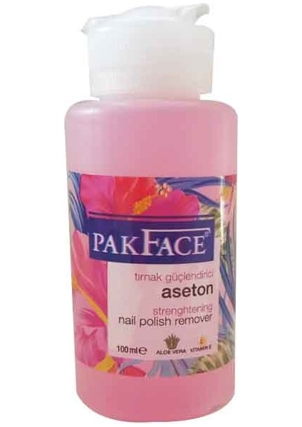 Pak Face Tırnak Aseton 100 ml