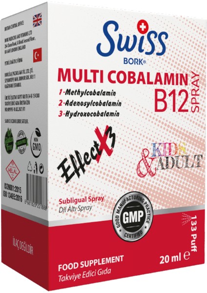 Bork Multı Cobalamın 20 ml Spry