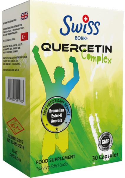 Bork Quercetın Complex 30 Capsul