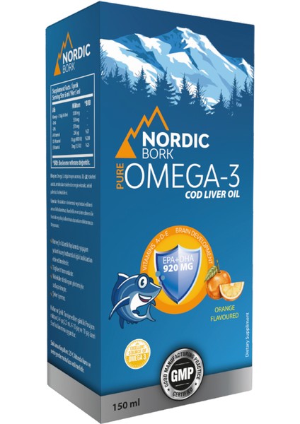 Bork Omega-3 Şrp 150 ml