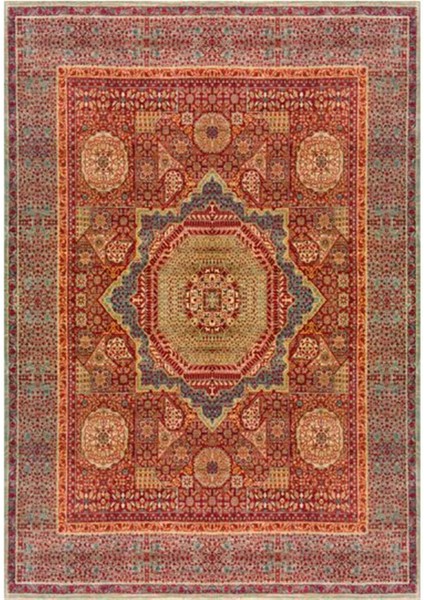 Gloria TD745 Multi Klasik Desen Dokuma Saçaklı Kilim