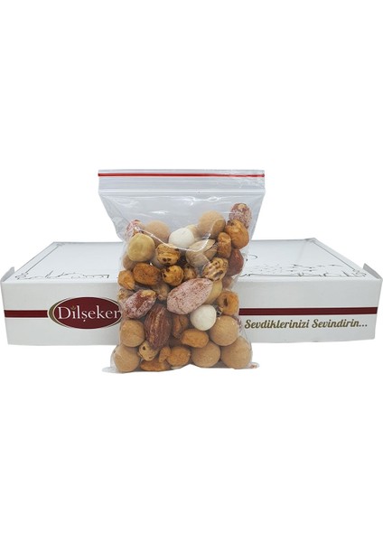 Lüks Hazır Keseli Paketlenmiş Düğün, Nişan ve Kına Kuruyemiş Çerezi 50 gr x 25'li