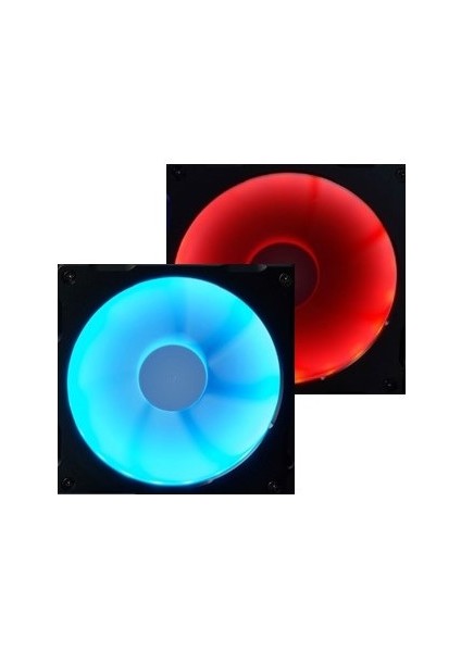 Halos Lux Rgb LED Işıklı Fan Çerçevesi, 140MM (2 Adet)