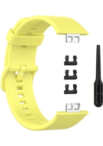 Huawei Watch Fit Silikon Kordon Premium Spor Kayış - Tam Uyumlu
