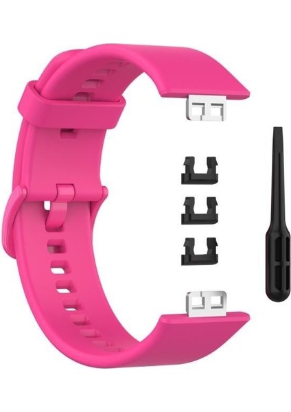 Huawei Watch Fit Silikon Kordon Premium Spor Kayış - Tam Uyumlu