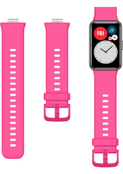 Huawei Watch Fit Silikon Kordon Premium Spor Kayış - Tam Uyumlu fiyatları