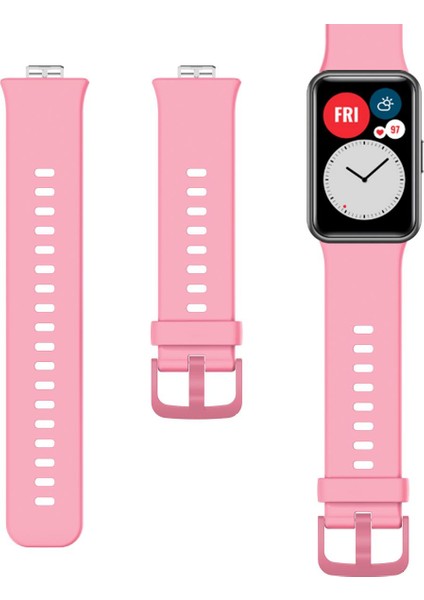 Huawei Watch Fit Silikon Kordon Premium Spor Kayış - Tam Uyumlu fiyatları