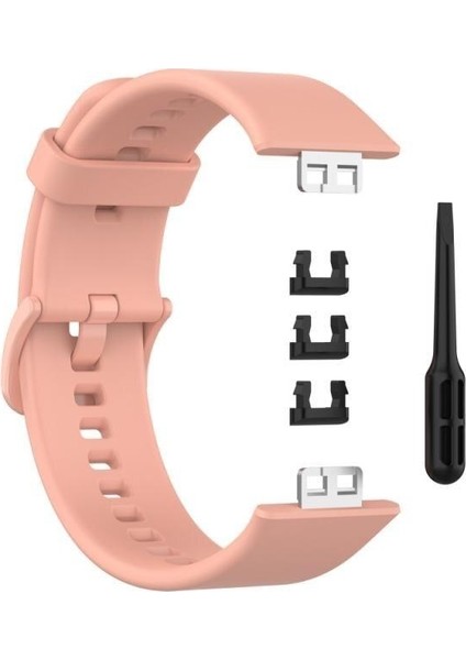 Huawei Watch Fit Silikon Kordon Premium Spor Kayış - Tam Uyumlu