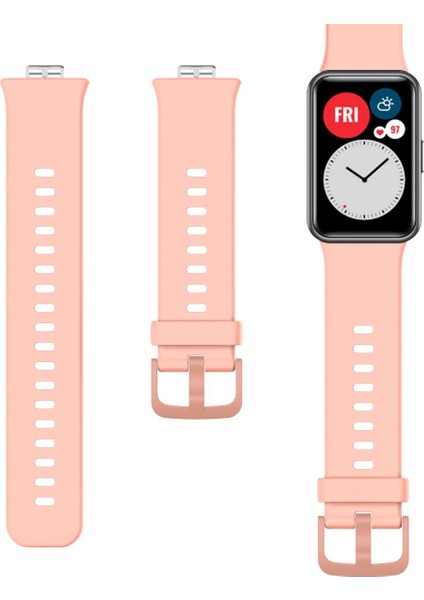 Huawei Watch Fit Silikon Kordon Premium Spor Kayış - Tam Uyumlu fiyatları