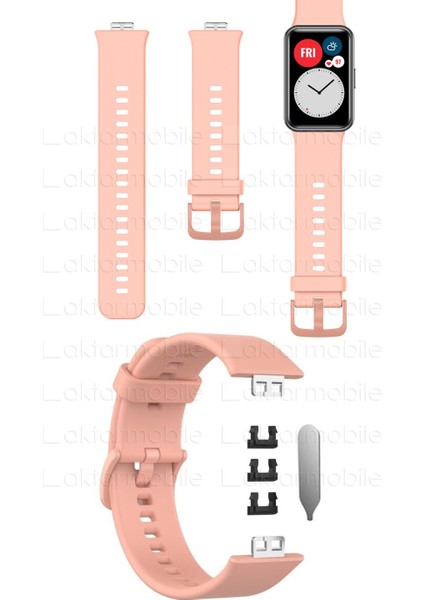 Huawei Watch Fit Silikon Kordon Premium Spor Kayış - Tam Uyumlu fırsatları