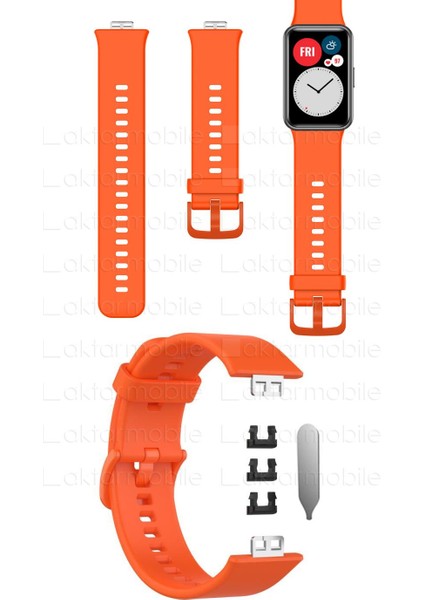 Huawei Watch Fit Silikon Kordon Premium Spor Kayış - Tam Uyumlu fırsatları
