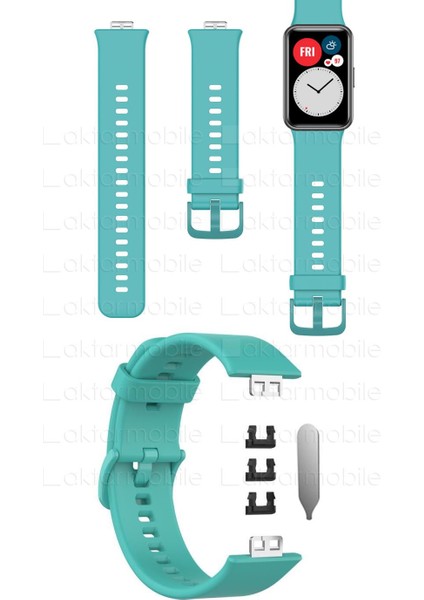 Huawei Watch Fit Silikon Kordon Premium Spor Kayış - Tam Uyumlu fırsatları