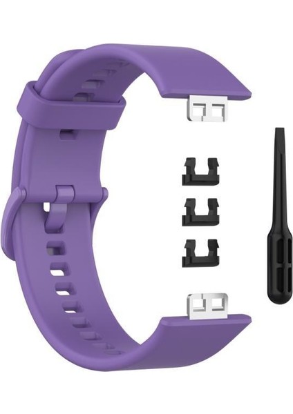 Huawei Watch Fit Silikon Kordon Premium Spor Kayış - Tam Uyumlu