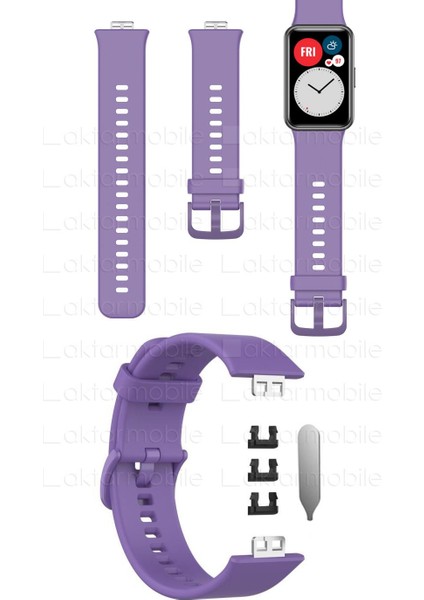 Huawei Watch Fit Silikon Kordon Premium Spor Kayış - Tam Uyumlu fırsatları