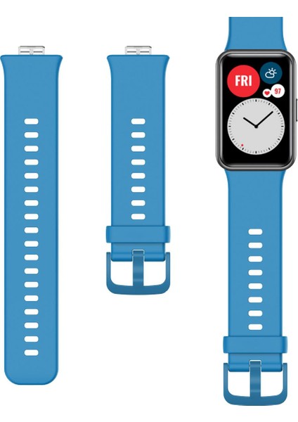 Huawei Watch Fit Silikon Kordon Premium Spor Kayış - Tam Uyumlu fiyatları