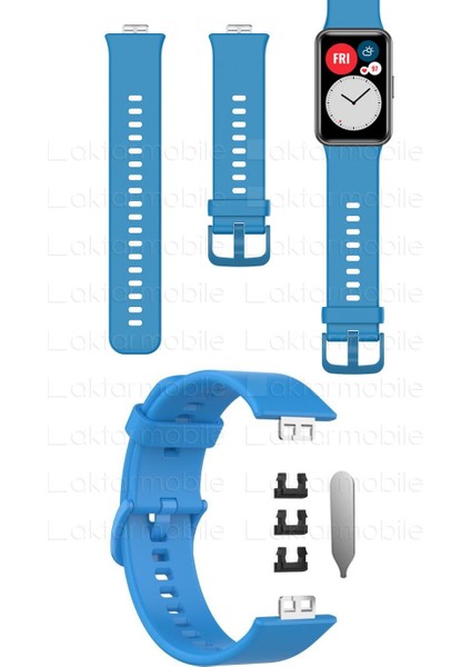 Huawei Watch Fit Silikon Kordon Premium Spor Kayış - Tam Uyumlu fırsatları