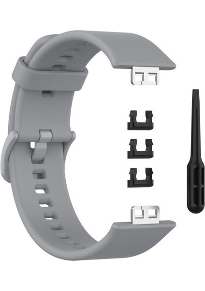 Huawei Watch Fit Silikon Kordon Premium Spor Kayış - Tam Uyumlu