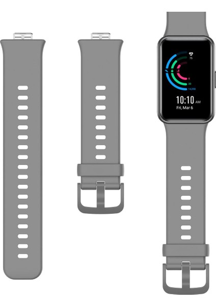 Huawei Watch Fit Silikon Kordon Premium Spor Kayış - Tam Uyumlu fiyatları